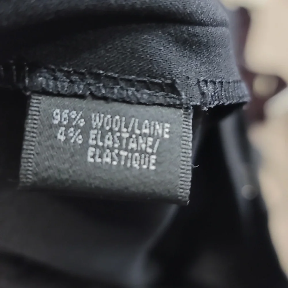 LAFAYETTE 148 New York Straight Leg Black Trouser Pants